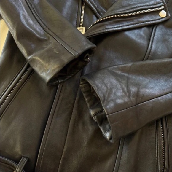 Maje Leather Jacket - Picture 9 of 9